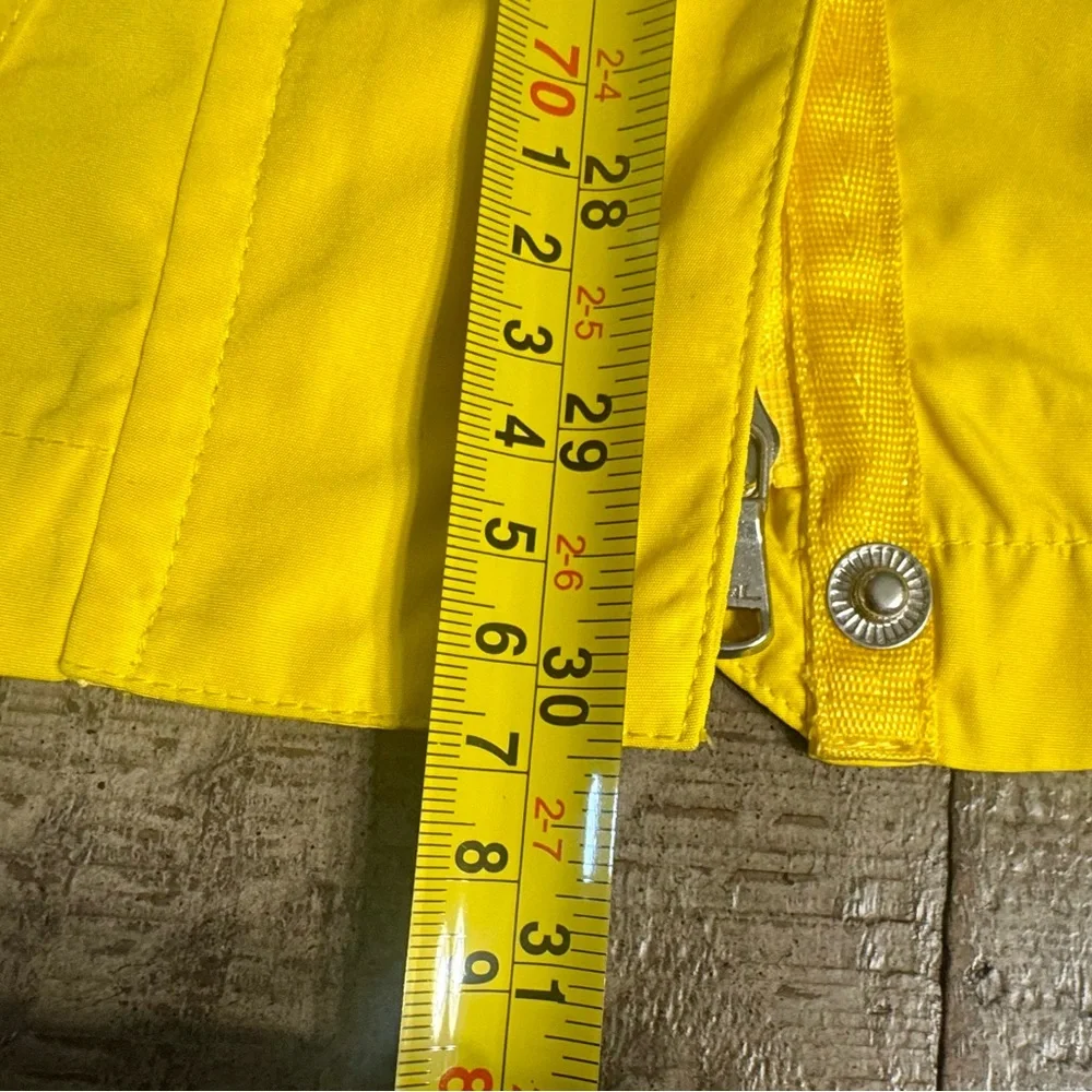 Ralph Lauren Yellow Women’s Windbreaker Jacket Small Utility Lightweight Casual - Picture 12 of 16